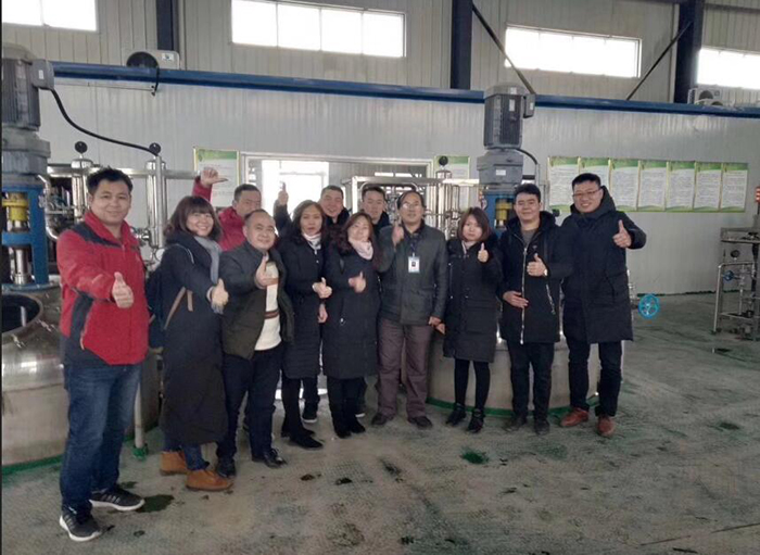 Warmly welcome the distributors of Guilin, Guangxi to visit Nongda Biochemical Company and visit Shaolin Temple.(ͼ2)